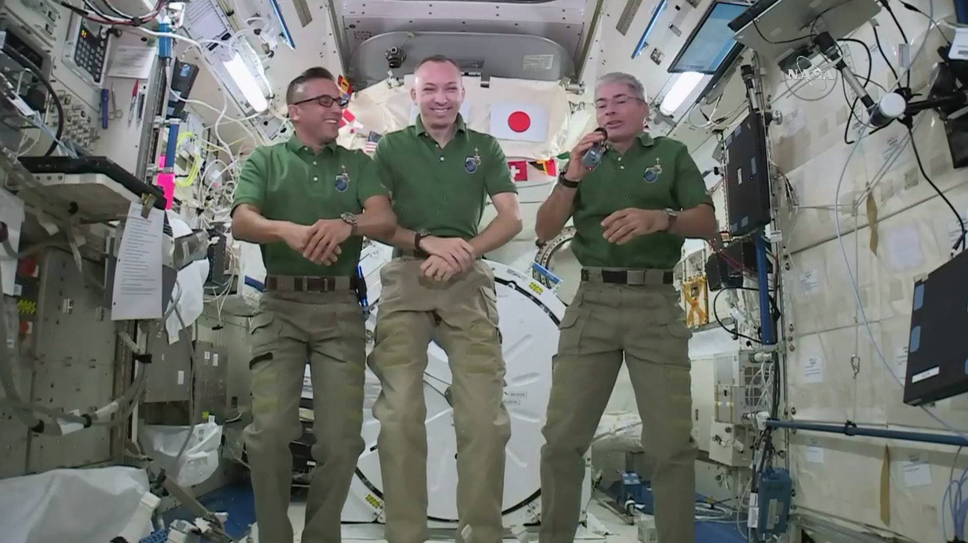 Acción de Gracias en las alturas: astronautas festejan