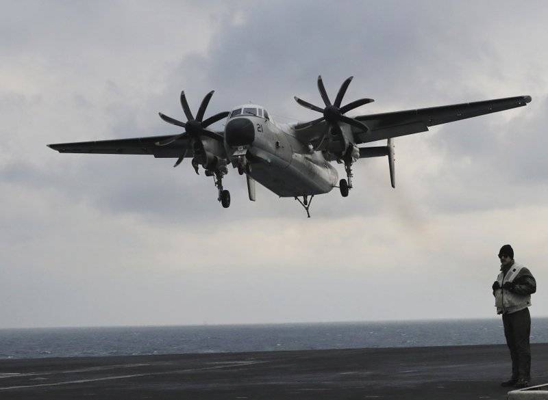 Avión militar de EEUU se estrella en el mar con 11 a bordo