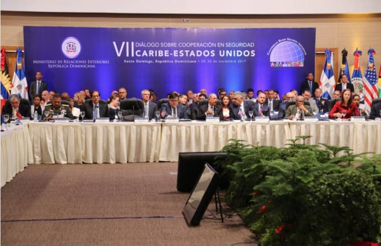 Presidente encabeza inauguración VII Diálogo sobre Cooperación en Seguridad Caribe-EEUU