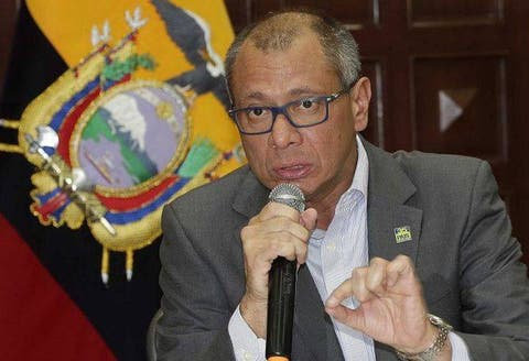 Fiscal ecuatoriano pide juicio para vicepresidente Glas