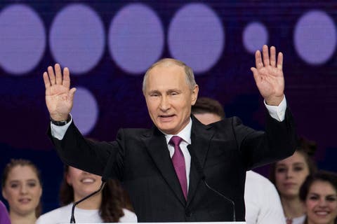 Vladímir Putin anuncia su candidatura a la reelección en las presidenciales de 2018