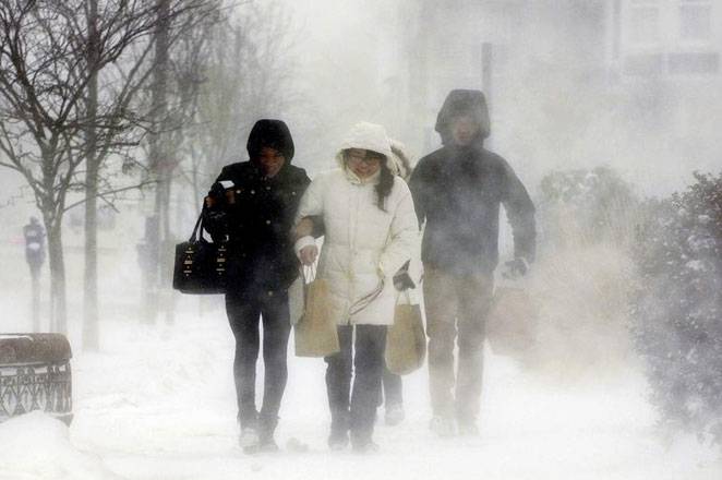 El frío extremo obliga a los canadienses a cambiar sus planes para Año Nuevo