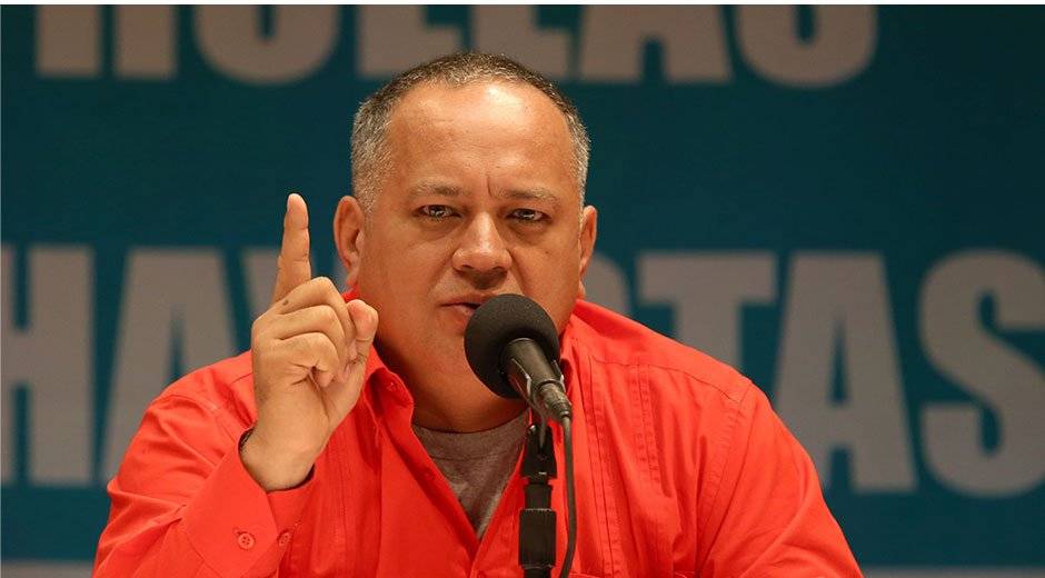 Diosdado Cabello dice que en diálogo venezolano no habrá negociación ni cambiará nada