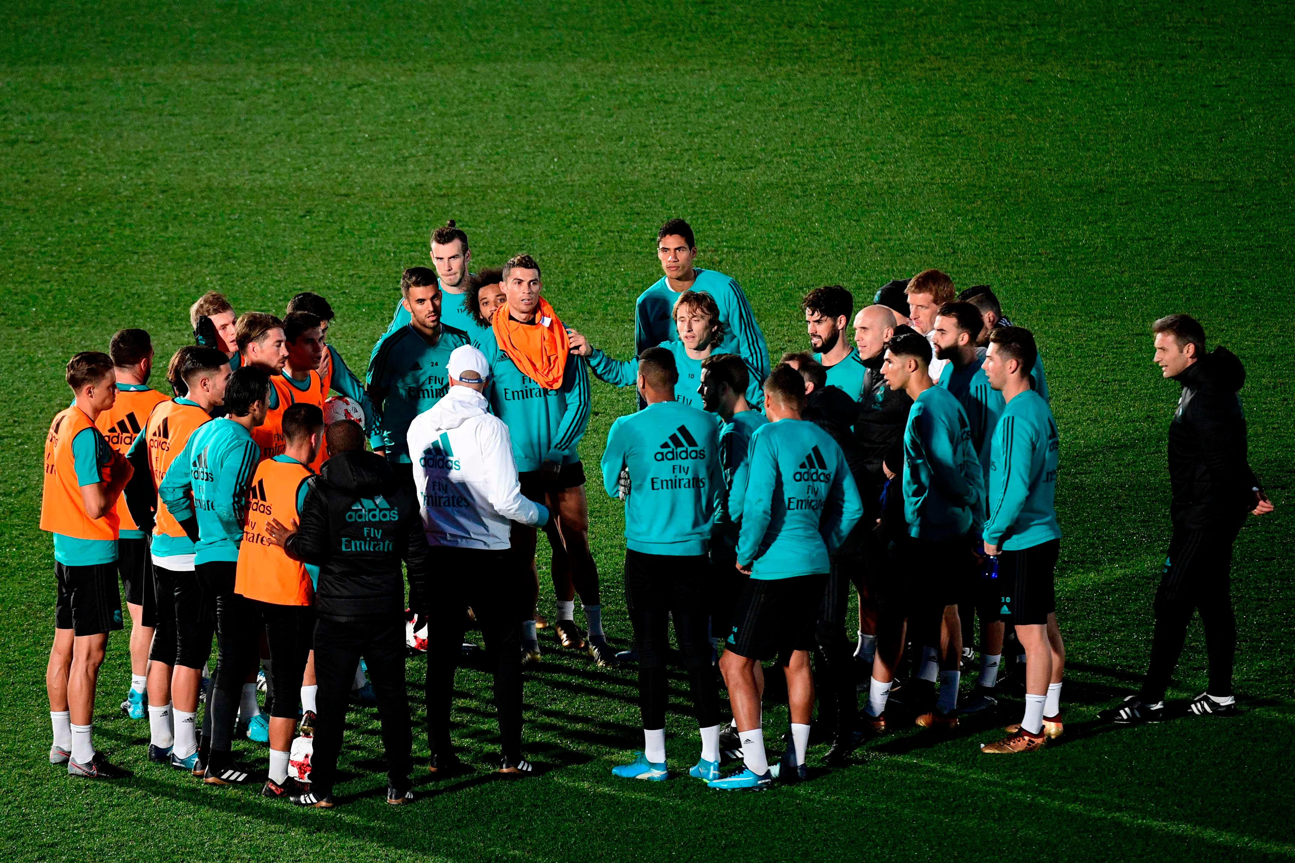 El Real Madrid completa su último entrenamiento antes del duelo en Balaídos