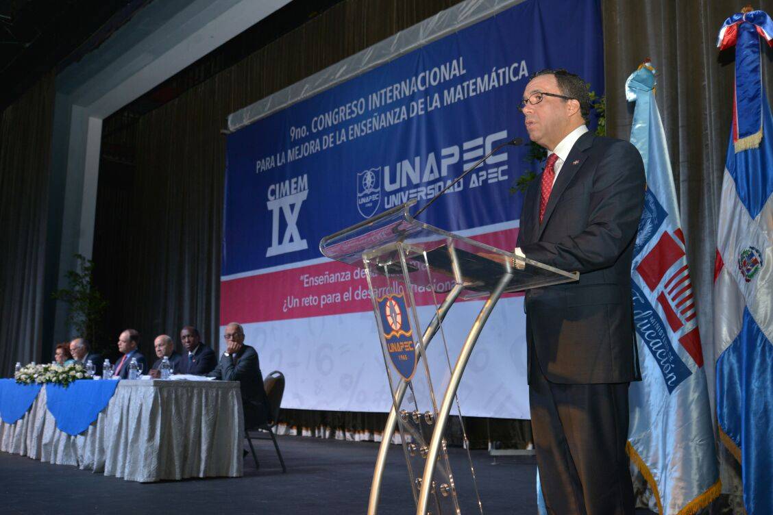 UNAPEC abre IX congreso internacional para enseñanza de la matemática