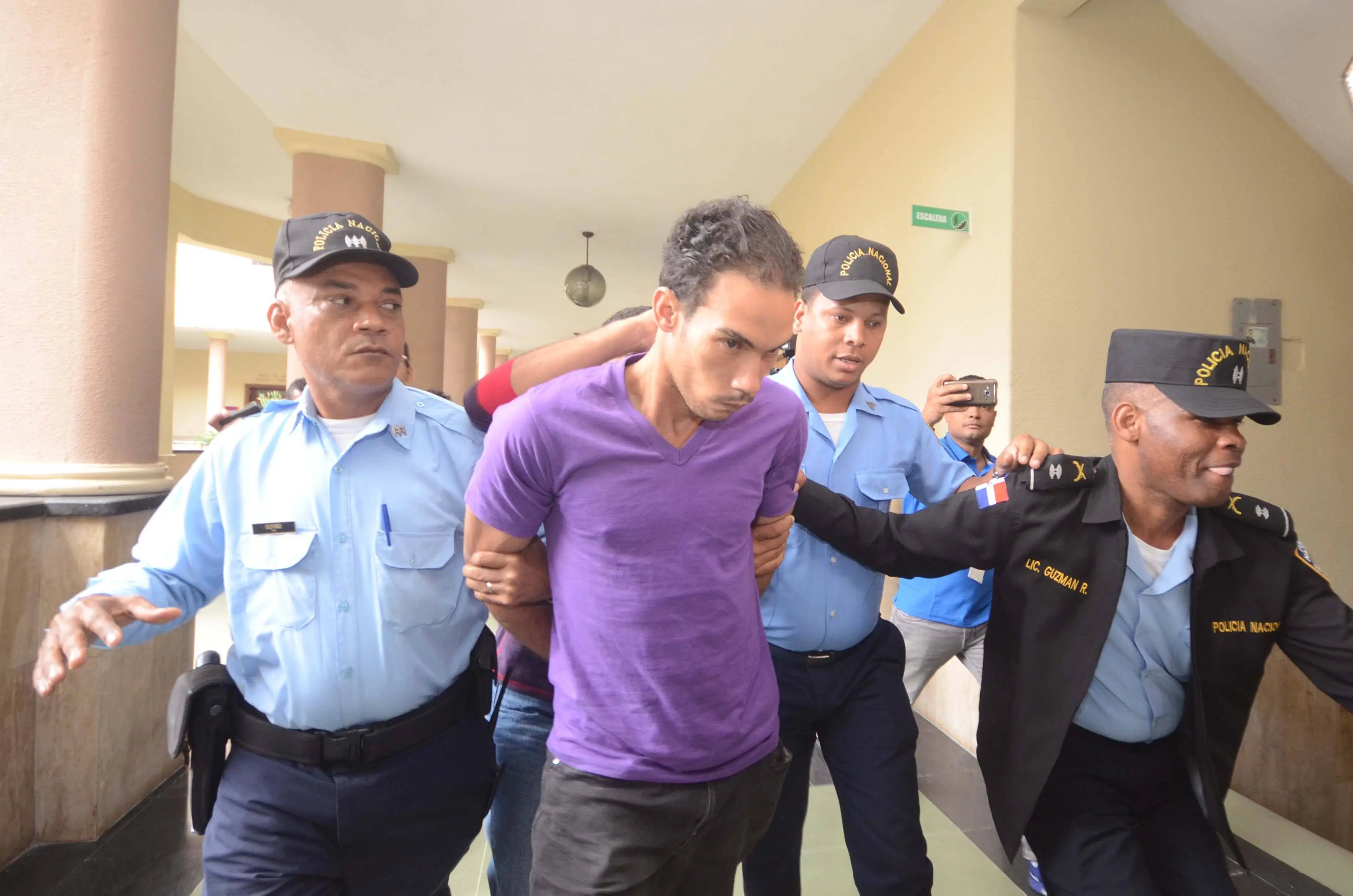 Ratifican prisión contra Víctor Alexander Portorreal acusado de asesinar a su pareja y a los tres hijos de ésta