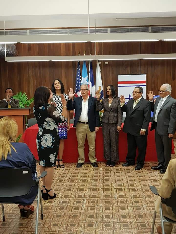 Juramentan nueva directiva Colegio Dominicano de Periodistas filial Puerto Rico