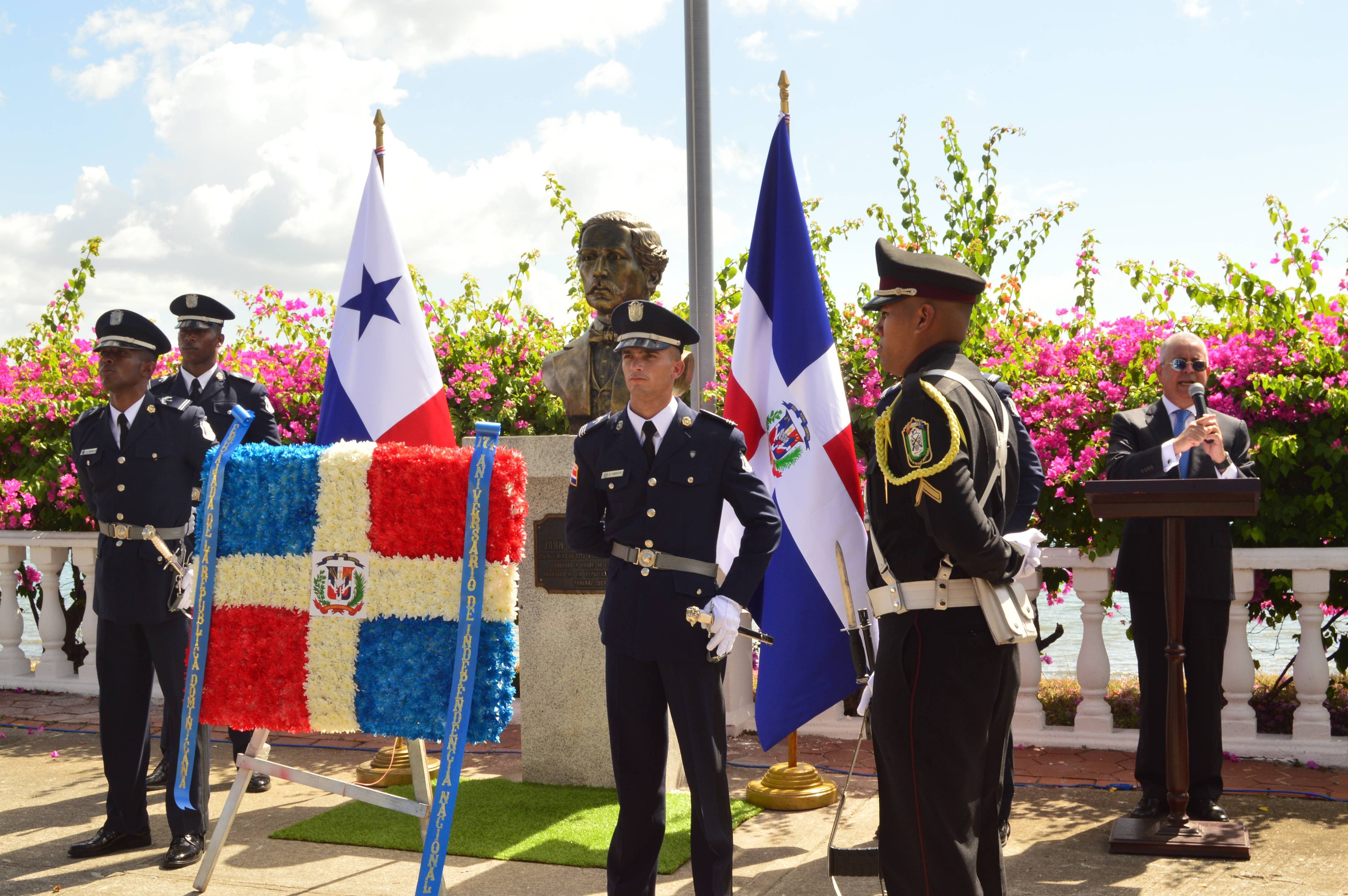 Embajada Dominicana en Panamá conmemora el 174 aniversario de la Independencia Nacional