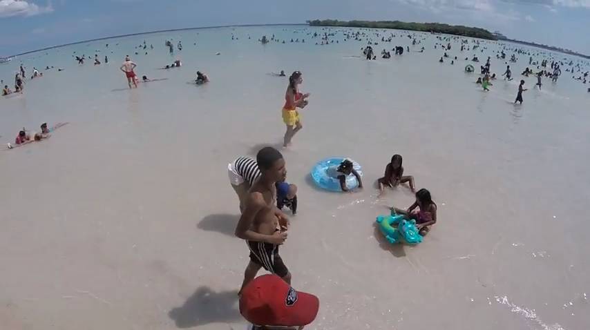 Lo que hará la Defensa Civil con niños  extraviados en playa Boca Chica