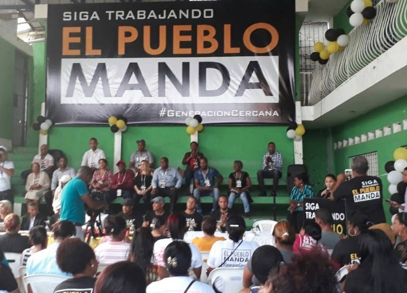 Dirigentes comunitarios, religiosos y barriales piden reelección de Danilo Medina