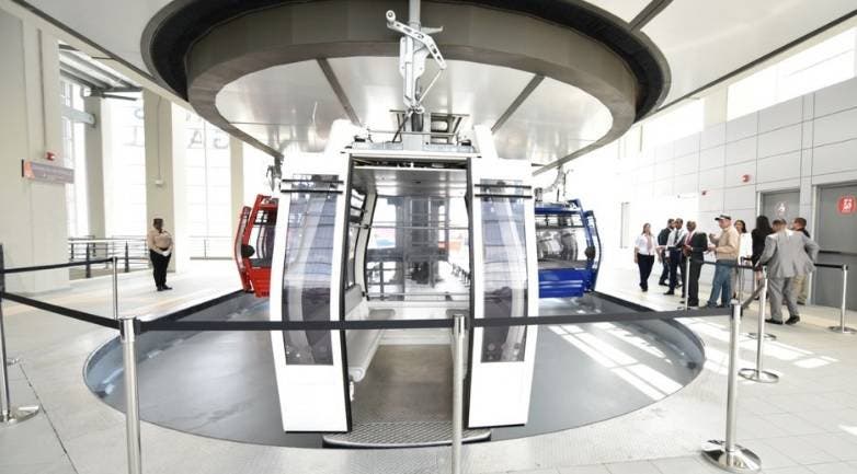 Usuarios del Teleférico de Santo Domingo podrán pagar con tarjeta del Metro