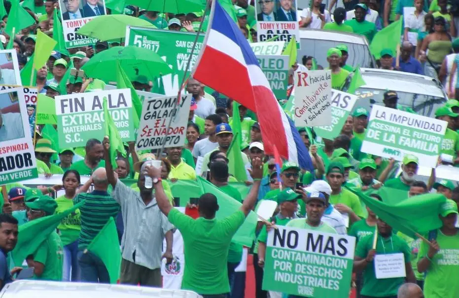 Advertencia de la Marcha Verde a Gobierno de Luis Abinader