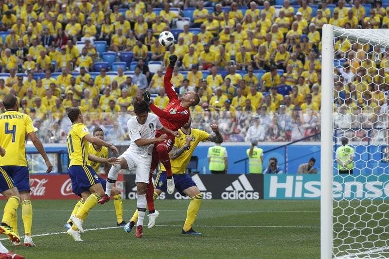 Video: Suecia derrota a Corea del Sur en el Mundial
