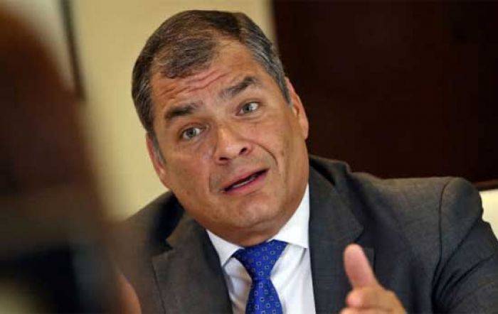 Fiscalía de Ecuador pide prisión preventiva contra Rafael Correa