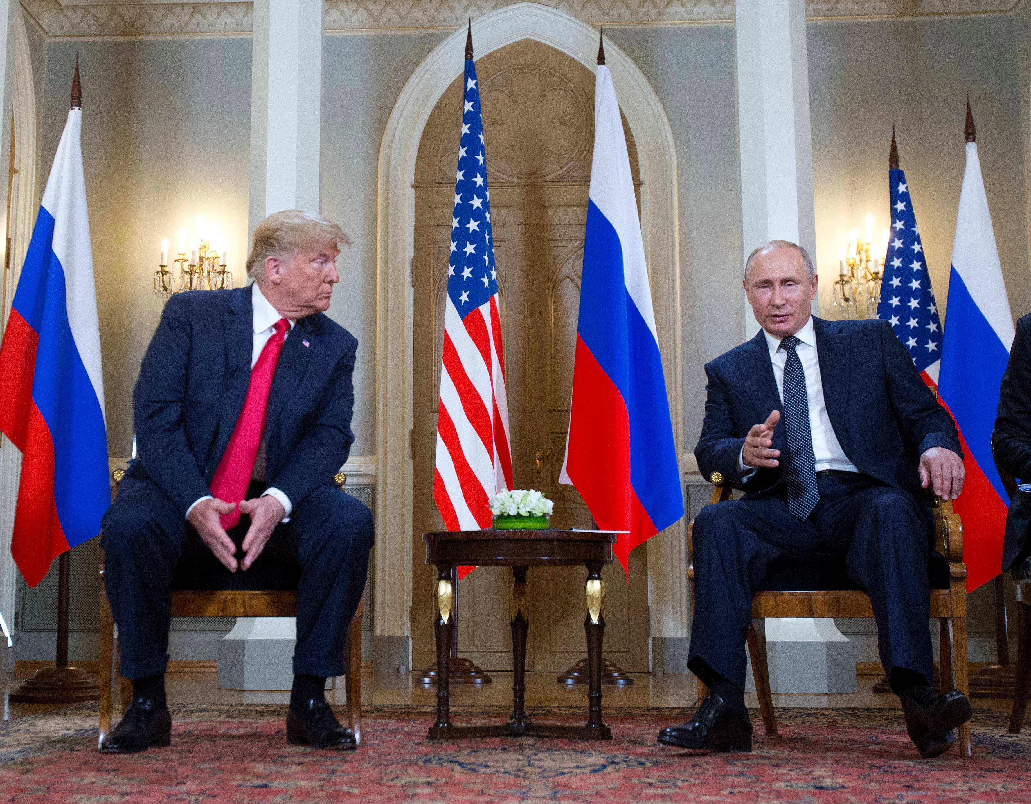 Fotos: Donald Trump dice que el cara a cara con Vladimir Putin ha sido “un buen comienzo para todos»