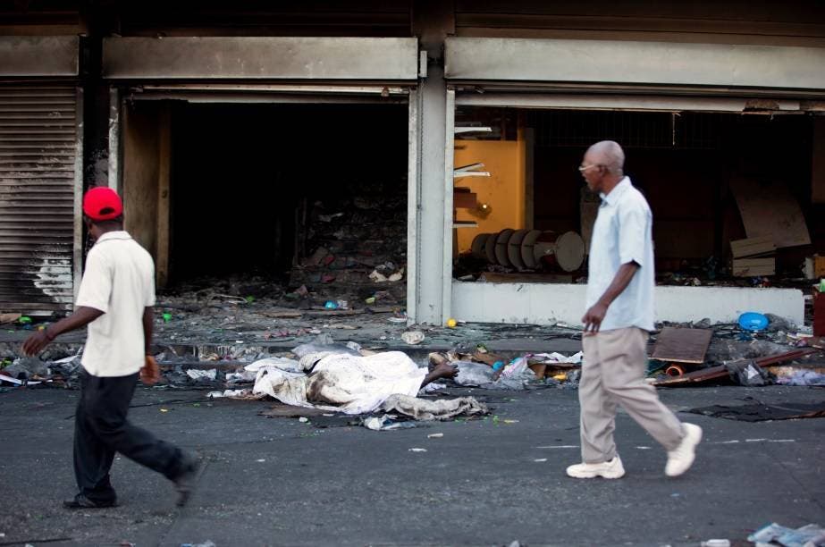 Haití anuncia investigación de disturbios dejaron siete muertos y pérdidas millonarias