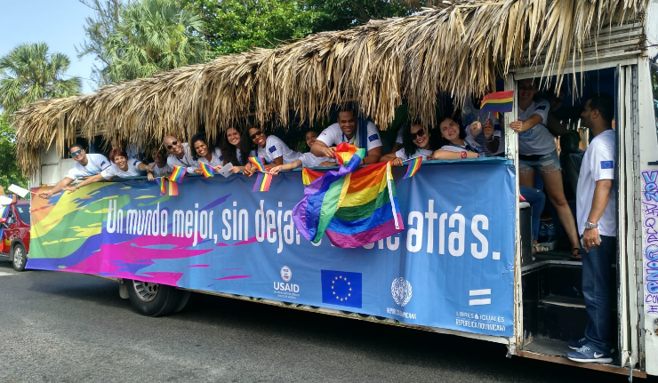 ONU se suma a recorrido de la caravana LGBTI en República Dominicana