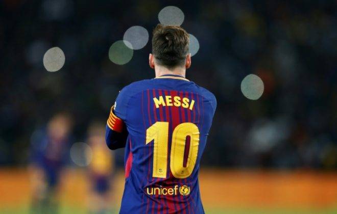 Messi se pone a punto en Barcelona