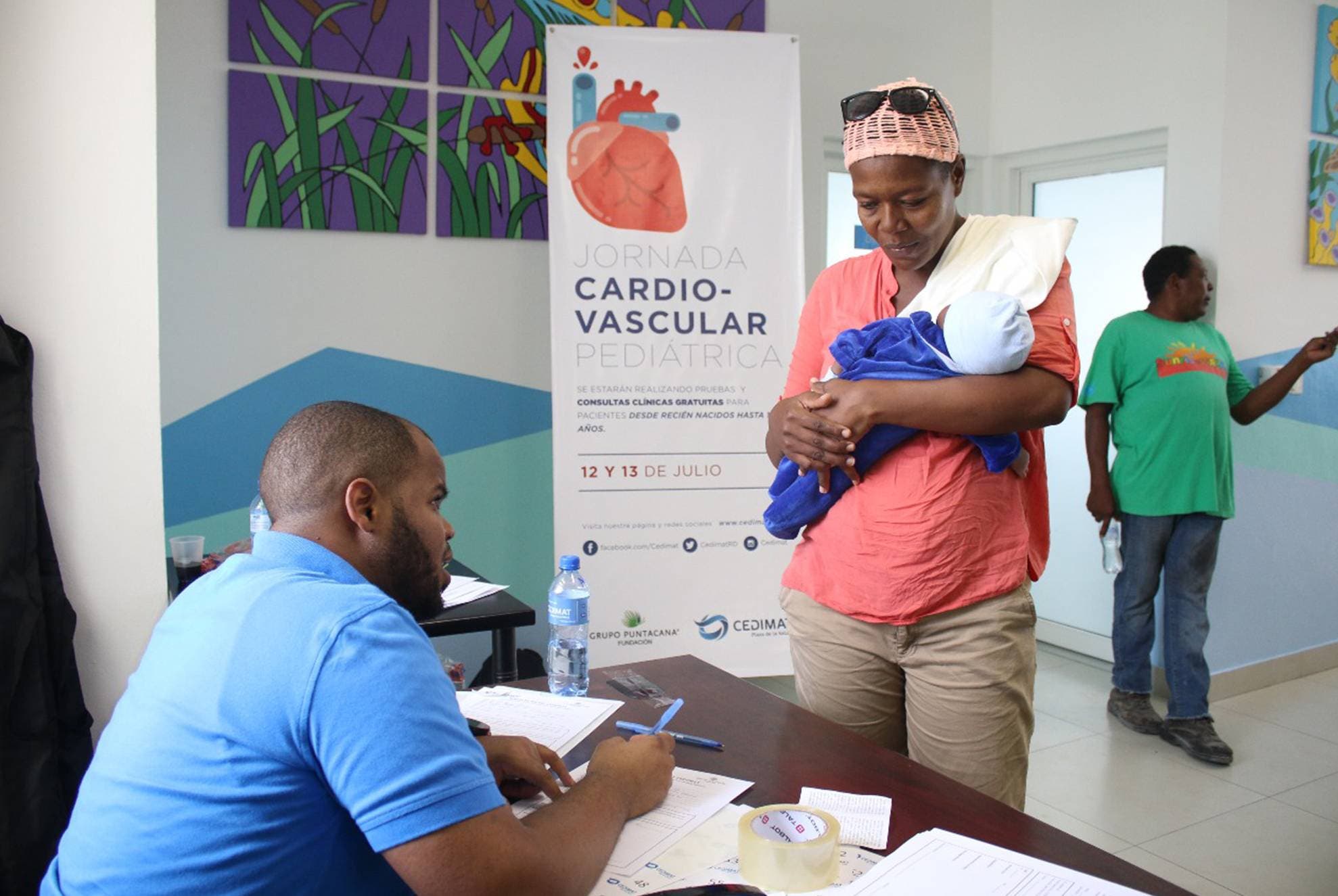 CEDIMAT y Fundación Grupo Puntacana realizan jornada cardiovascular pediátrica en Verón