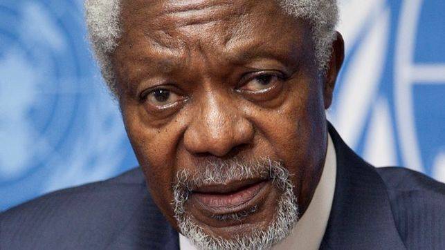 Fallece Kofi Annan, exsecretario general de la ONU y nobel de la Paz