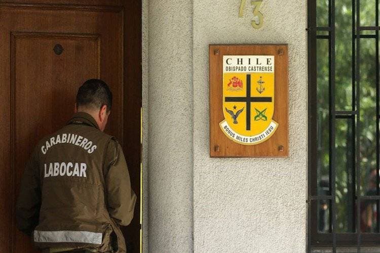 Allanan el Obispado Castrense chileno por encubrimientos de abusos en la Iglesia