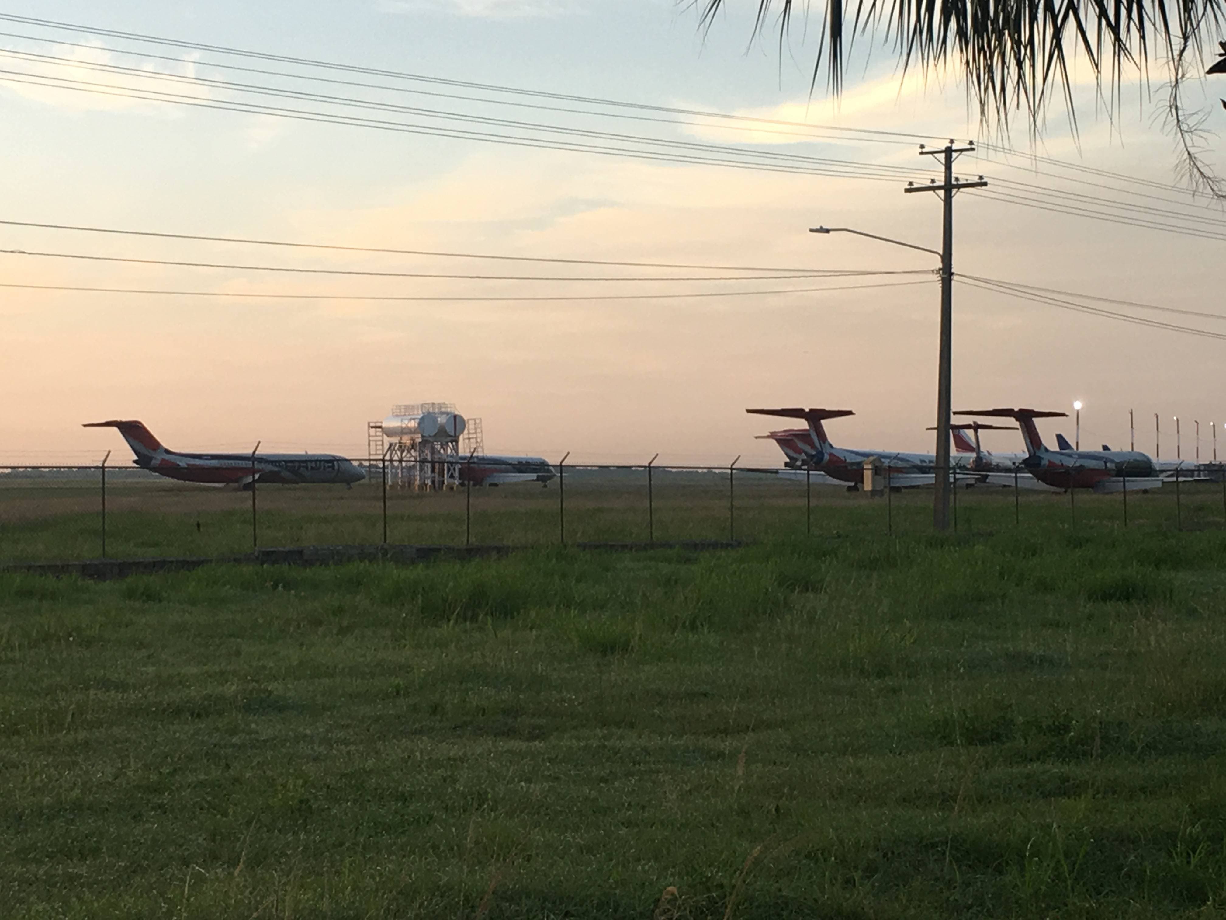 Progresivo deterioro de los aviones de Pawa Dominicana