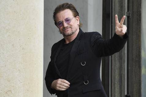 Bono, líder de U2, acudirá al Parlamento Europeo para hablar sobre África