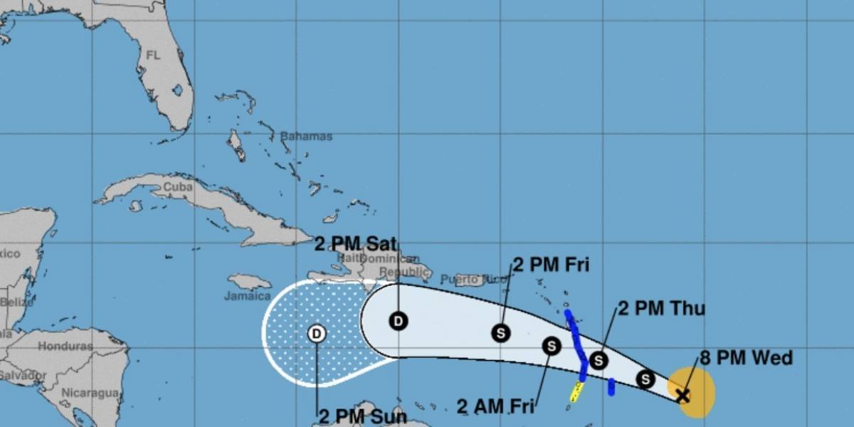 Tormenta tropical Kirk adquiere fuerza en el Caribe