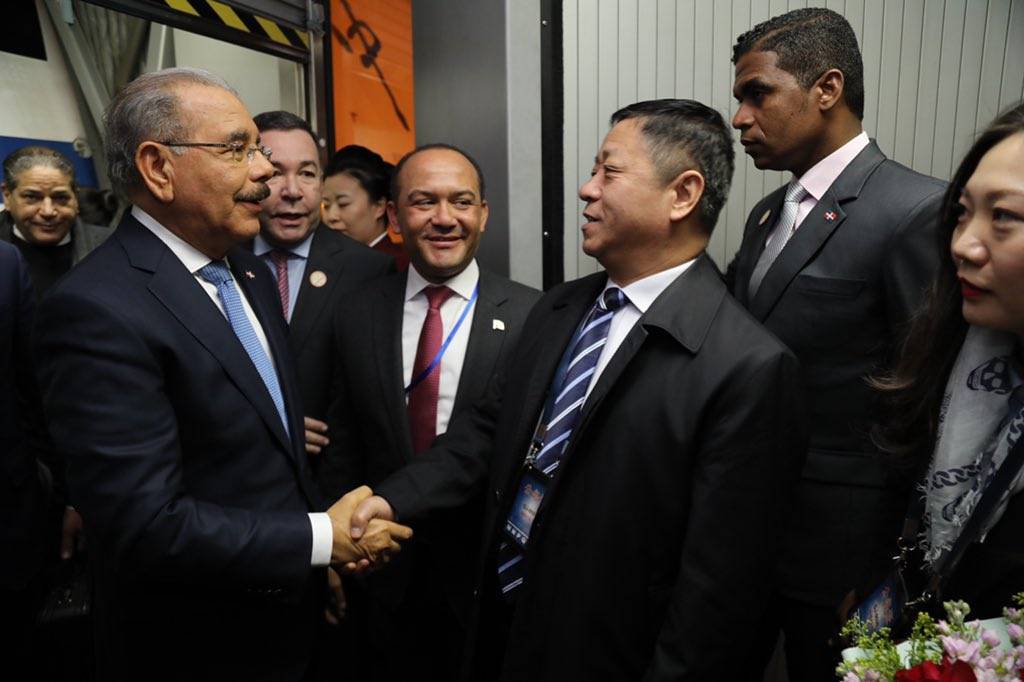 Los detalles de la llegada del presidente Danilo Medina a Beijing, China