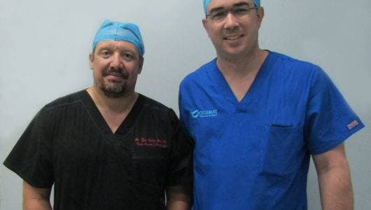 Dr. Juan Carlos Deive y el Dr. Antonio Henández