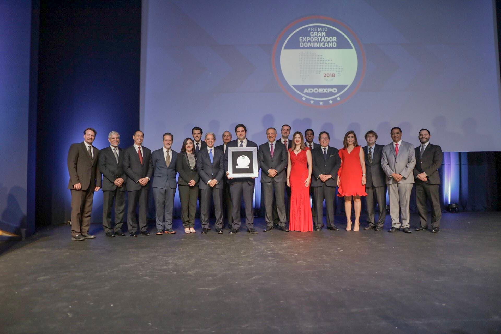 Los ganadores del premios a la Excelencia Exportadora Dominicana 2018