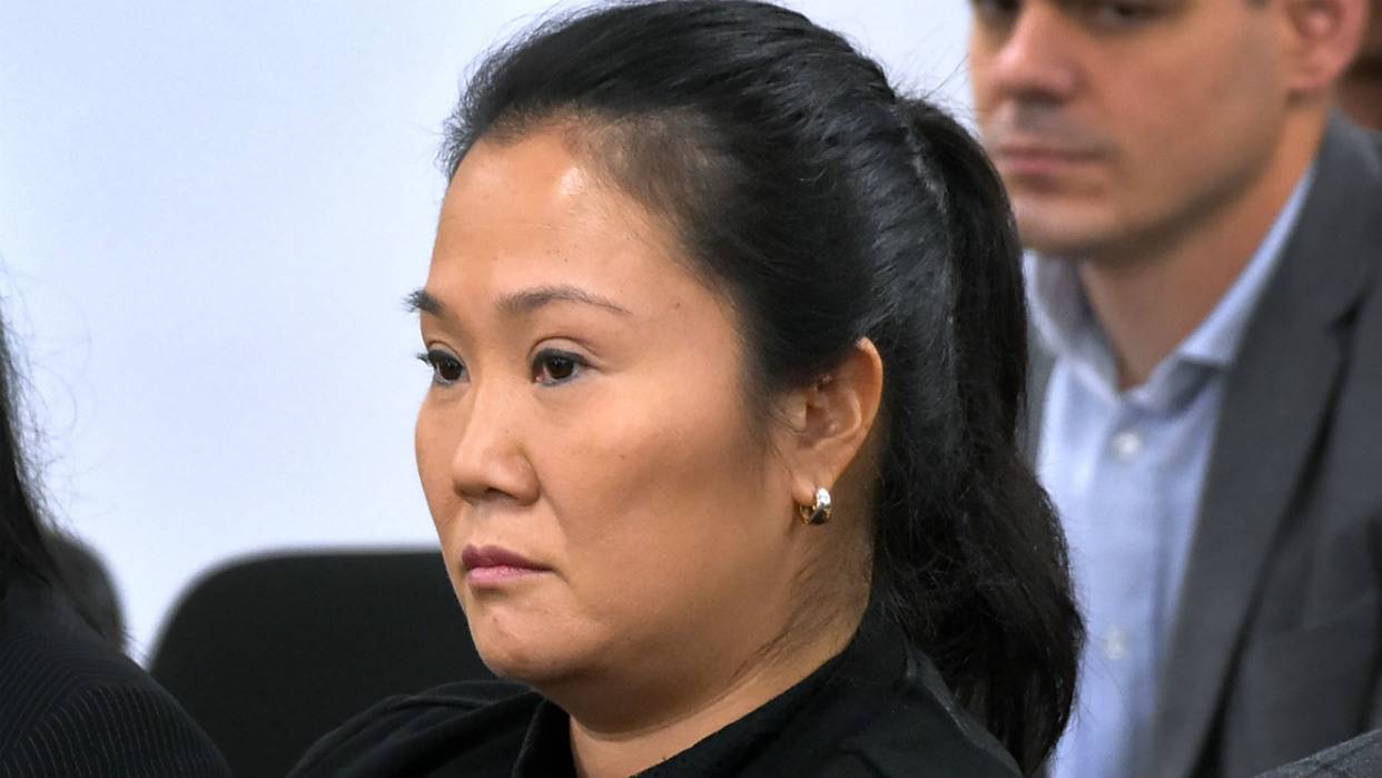 La Justicia prohíbe salir de Perú a Keiko Fujimori, acusada por lavado de activos