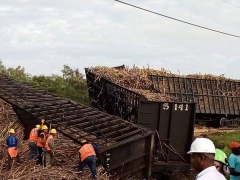Video: Identifican los muertos por descarrilamiento de locomotora en Central Romana