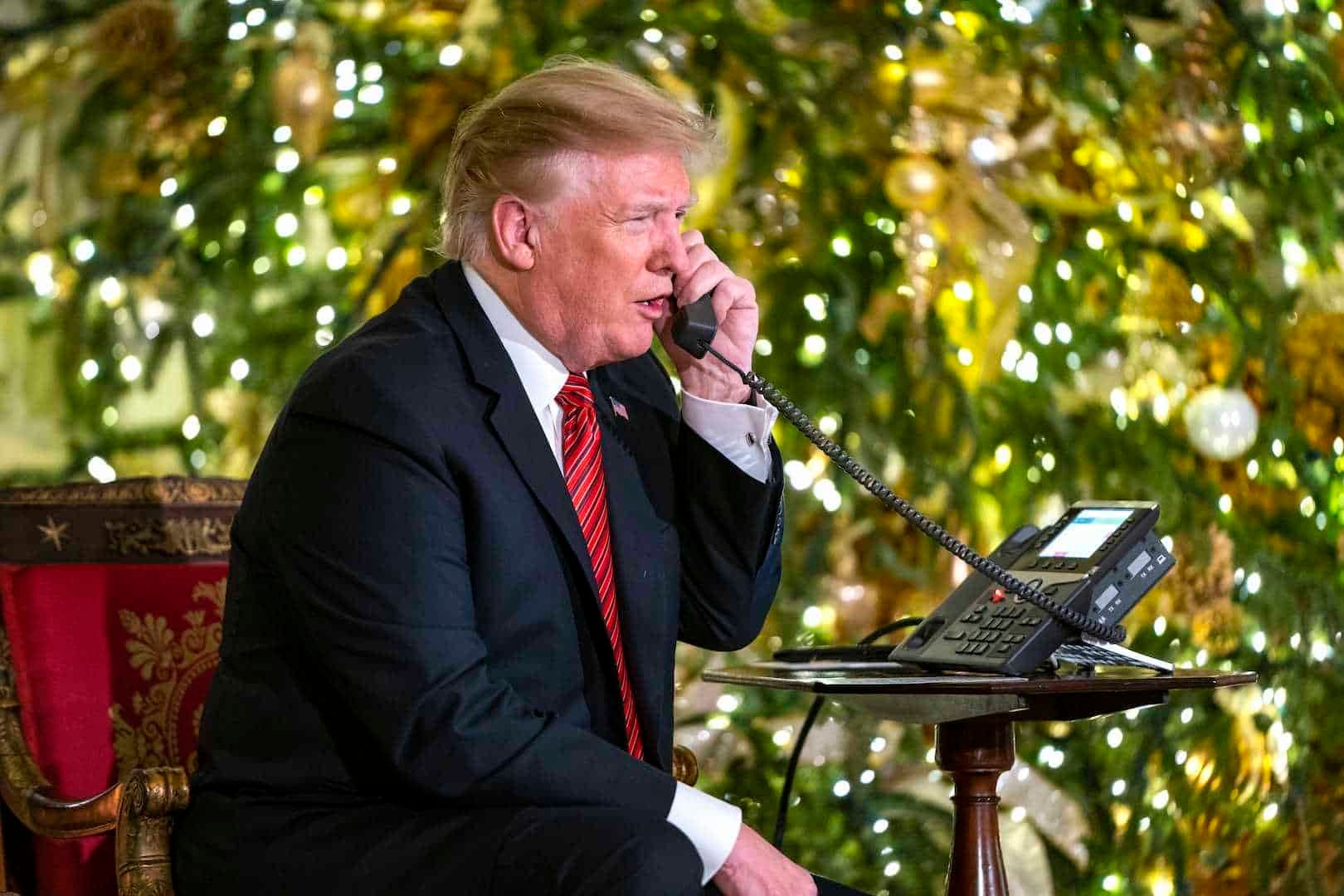 Trump le pregunta a un niño de 7 años: «¿todavía crees en Santa Claus?»