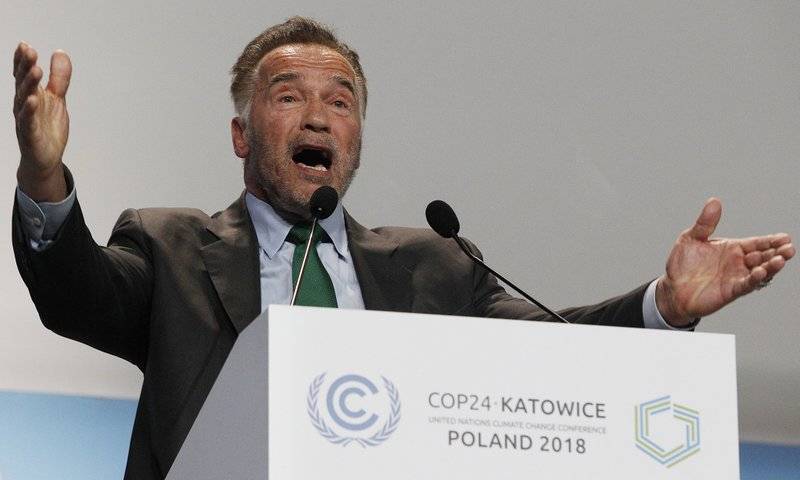 Schwarzenegger critica a Trump sobre el calentamiento global