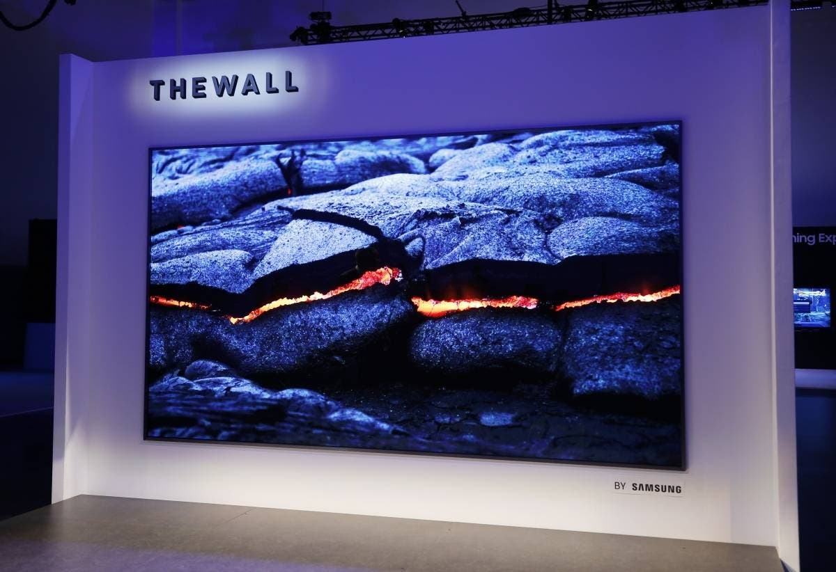 Televisor con tecnología MicroLED de altísima resolución 4K y de 75 pulgadas, lo nuevo de Samsung