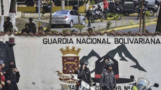 Capturan a grupo de militares que se sublevaron contra Nicolás Maduro en Venezuela