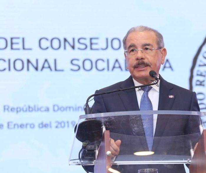 Danilo Medina: la política sufre un descrédito  en los últimos 4 años