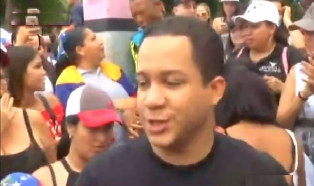 Venezolanos en RD celebran autoproclamación de Guaidó y piden libertad para su país