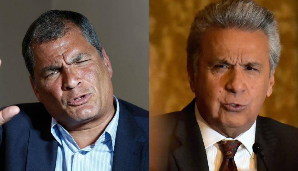 Correa dice que Moreno tendrá que dejar la presidencia e ir a la cárcel por «corrupto»