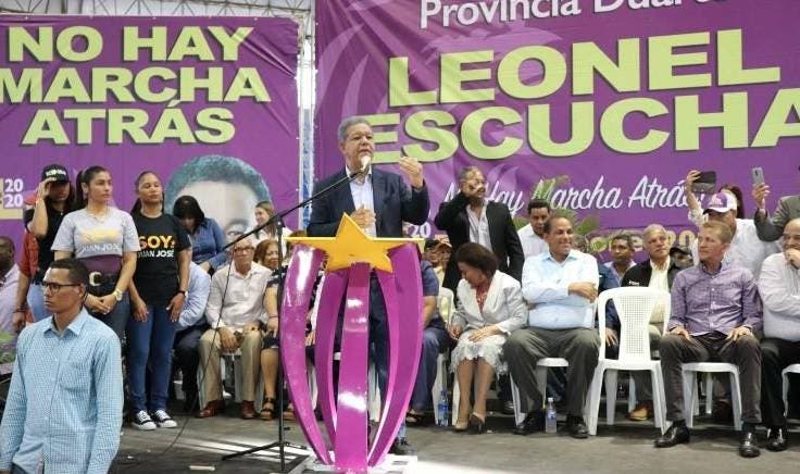 Video: Leonel Fernández ante cientos de seguidores: En defensa de la Constitución, no hay vuelta atrás