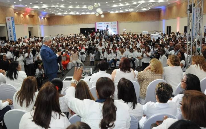 Miguel Vargas asegura PRD llevará mayor cantidad mujeres candidatas en el 2020