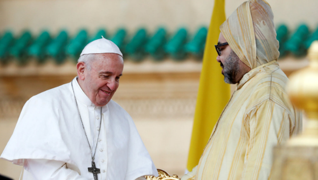 El Papa y el rey de Marruecos abogan por el diálogo entre religiones   