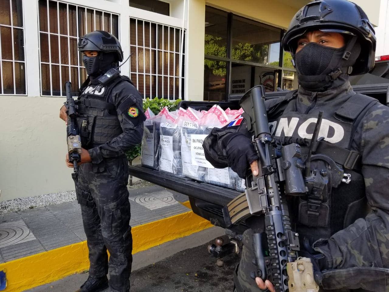 Decomisan 86 paquetes de cocaína en Santo Domingo Este
