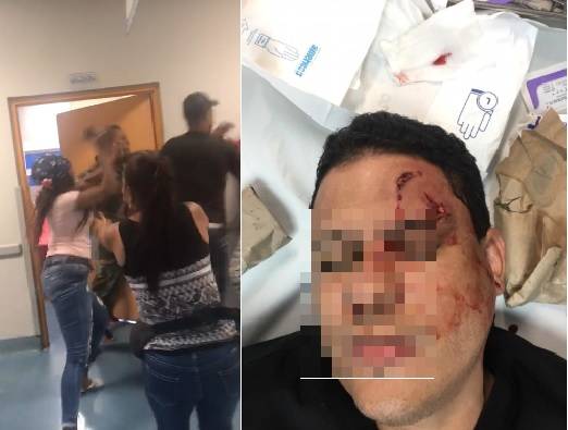 VIDEOS: Hieren médico durante enfrentamiento a puñetazos en el Darío Contreras