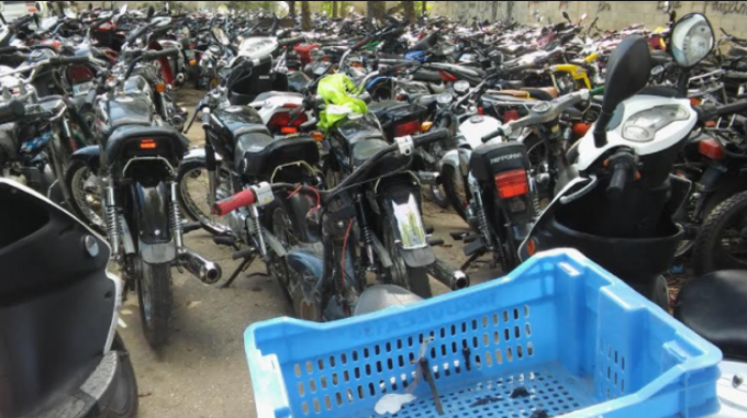 Video: DIGESETT retiene cientos de motocicletas en operativo en de  Semana Santa