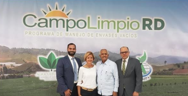 Afipa lidera proyecto Campo Limpio RD