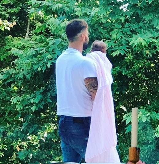Ricky Martin muestra a su hija Lucia en Instagram