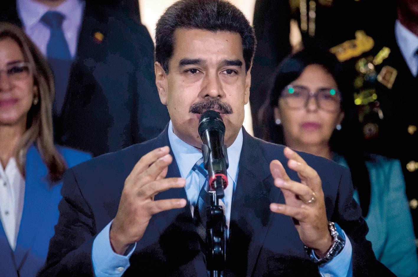 Maduro condena trato a venezolanos migrantes en Perú
