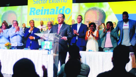 Sector externo apoya aspiraciones  de Reinaldo Pared Pérez